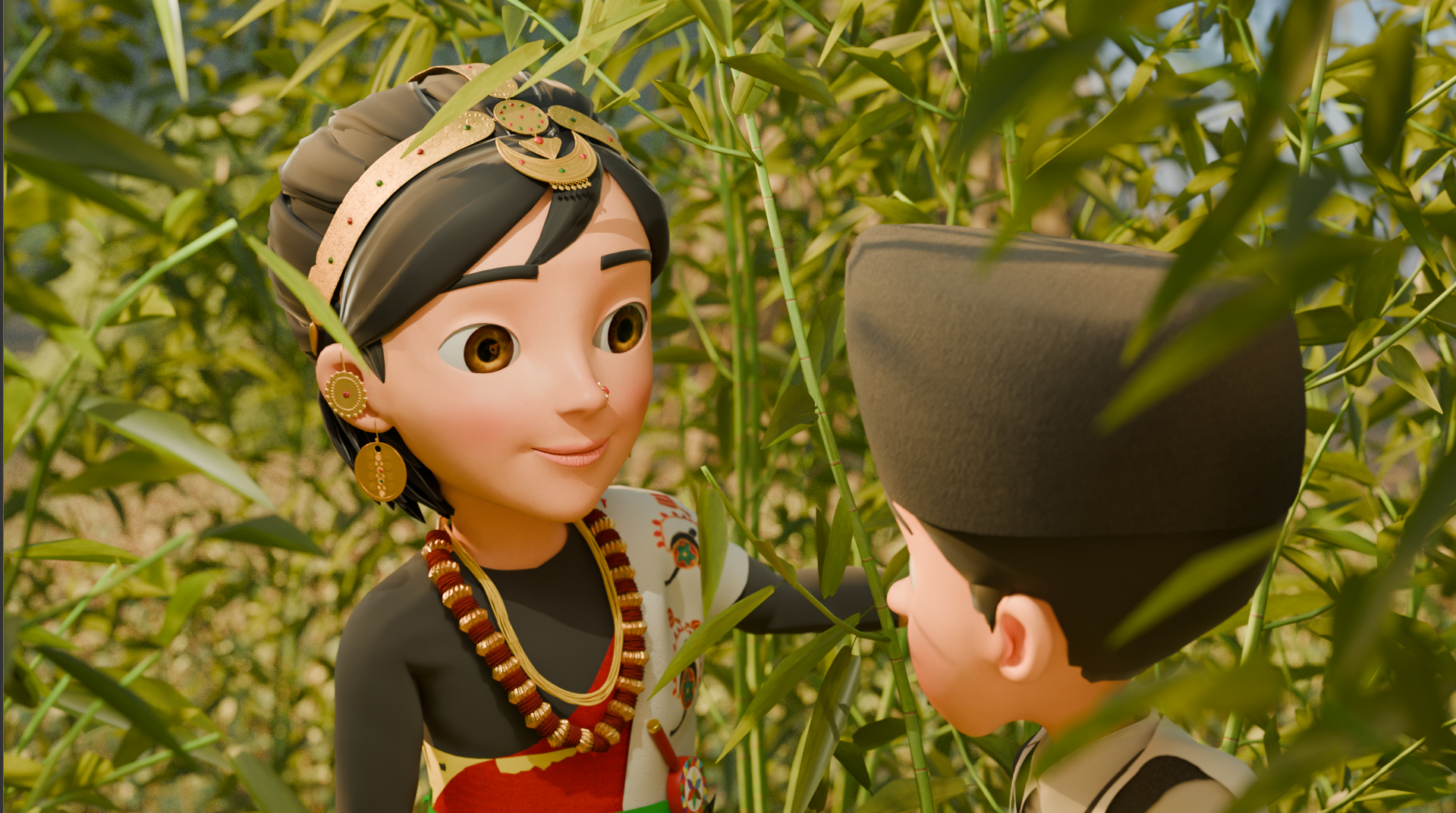 Jhorle Lapha - Hide and Seek scene